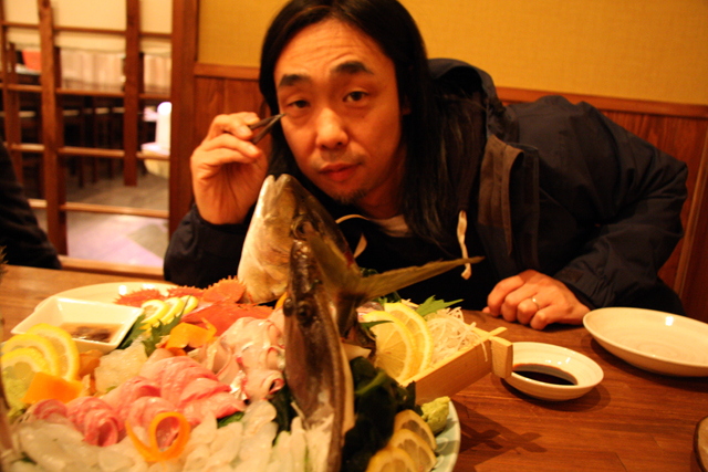長崎の魚、美味いっす。とりあえず、共食い。