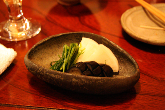 漬け物の塩加減に京の料理人の奥深さを知り。